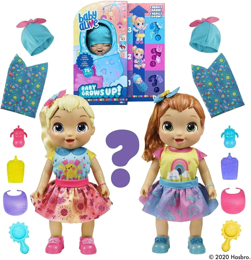 Baby Alive Crece de Verdad – muñeca interactiva que crece 10 cm | +3 años