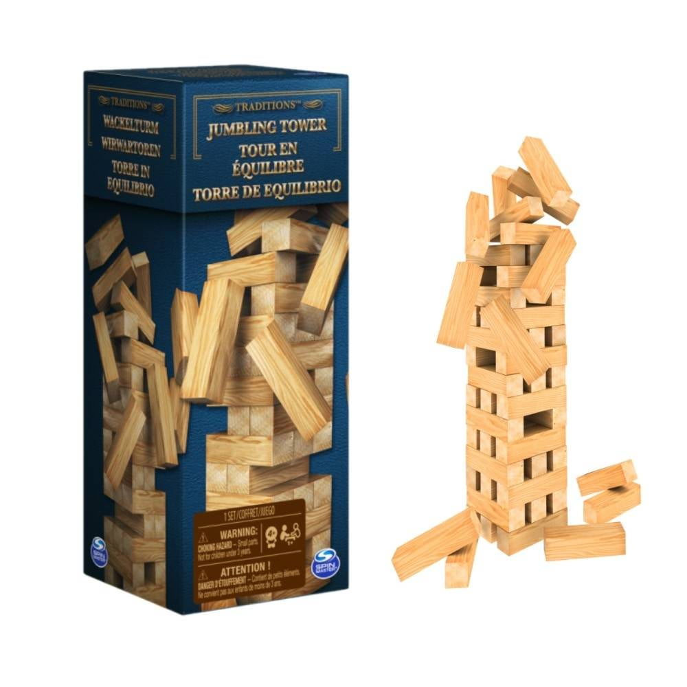 Torre de Equilibrio de Madera Spin Master