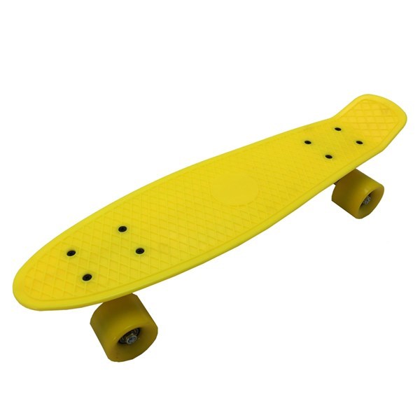 Patineta Penny Monk 22 pulgadas de plástico amarilla
