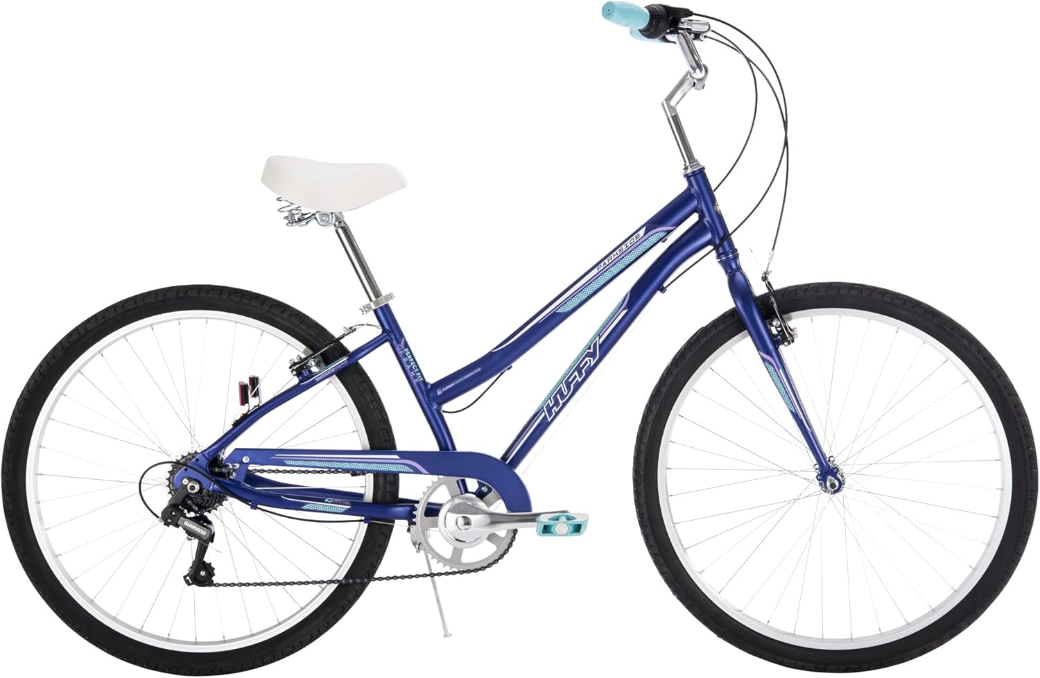 Bicicleta Huffy Parkside Rodada 27.5 – 7 Velocidades, Cuadro de Aluminio (Dama)
