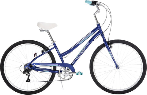 Bicicleta Huffy Parkside Rodada 27.5 – 7 Velocidades, Cuadro de Aluminio (Dama)