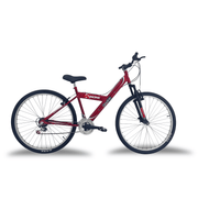 Bicicleta Monk Starbike Rodada 29 – 21 Velocidades con Suspensión Delantera, Roja