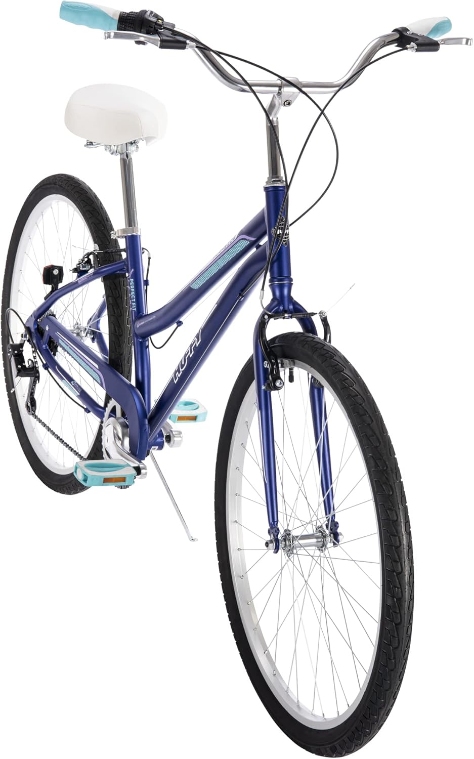 Bicicleta Huffy Parkside Rodada 27.5 – 7 Velocidades, Cuadro de Aluminio (Dama)