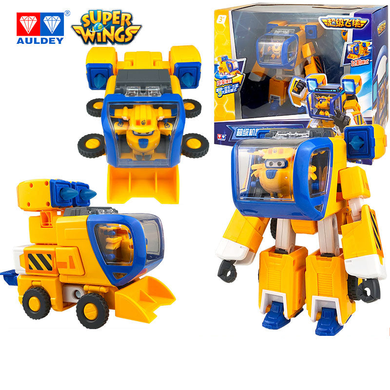 Super Wings Traje de Robot Transformable 2 en 1 Surtido (Super Robot Suit)