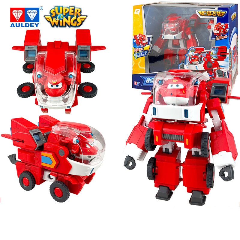 Super Wings Traje de Robot Transformable 2 en 1 Surtido (Super Robot Suit)
