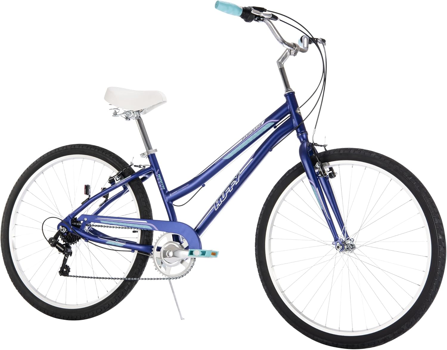 Bicicleta Huffy Parkside Rodada 27.5 – 7 Velocidades, Cuadro de Aluminio (Dama)