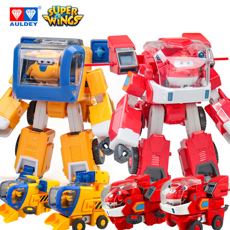 Super Wings Traje de Robot Transformable 2 en 1 Surtido (Super Robot Suit)