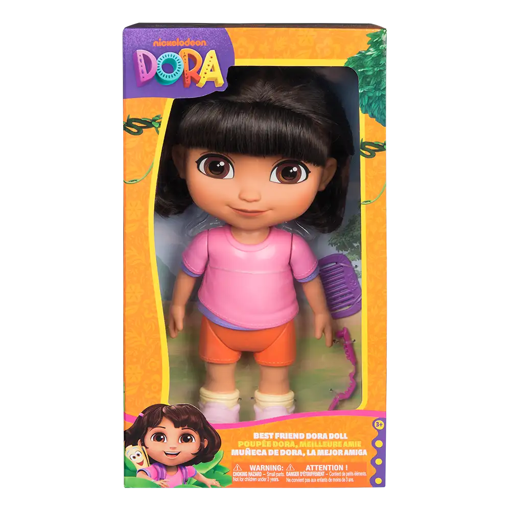 Dora la Exploradora – muñeca "Mi mejor amiga" 30 cm con cabello peinable | 3+ años