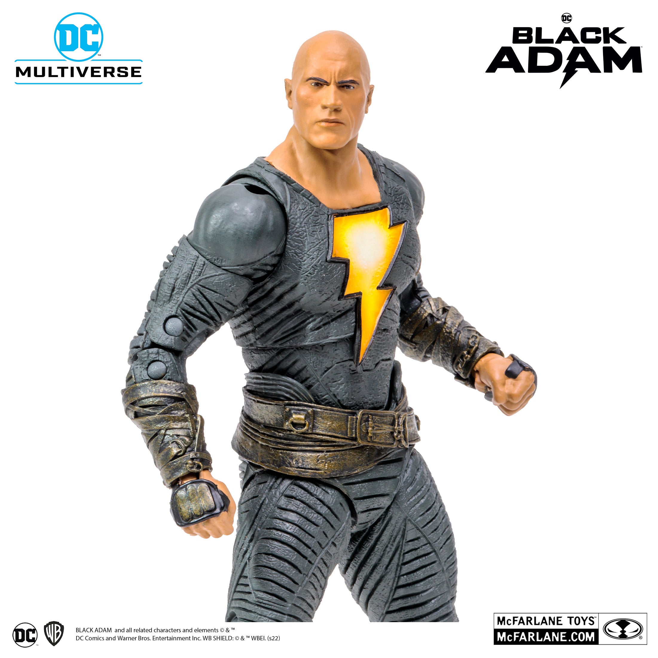 DC Multiverse Black Adam Figura de Acción 18 cm (Película)