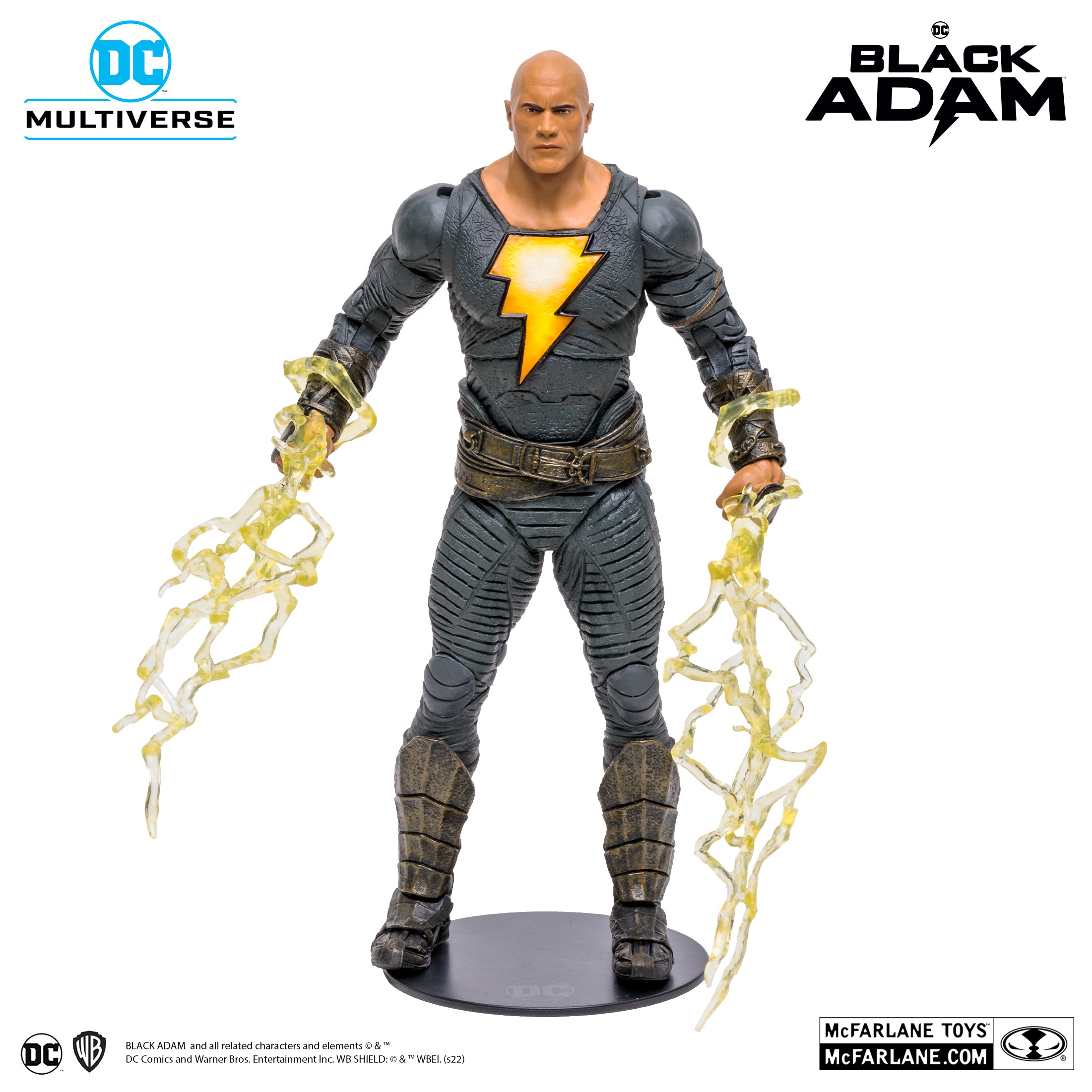 DC Multiverse Black Adam Figura de Acción 18 cm (Película)