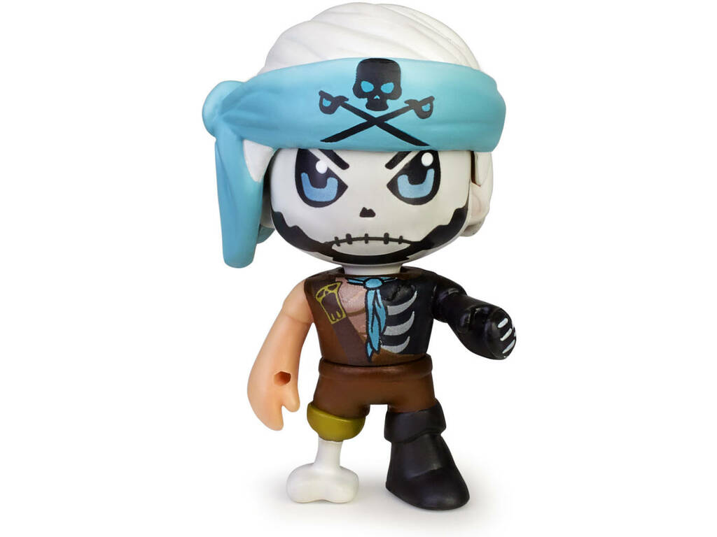 Pinypon Action Cañón Pirata Fantasma – con figura y cofre del tesoro | 4+ años