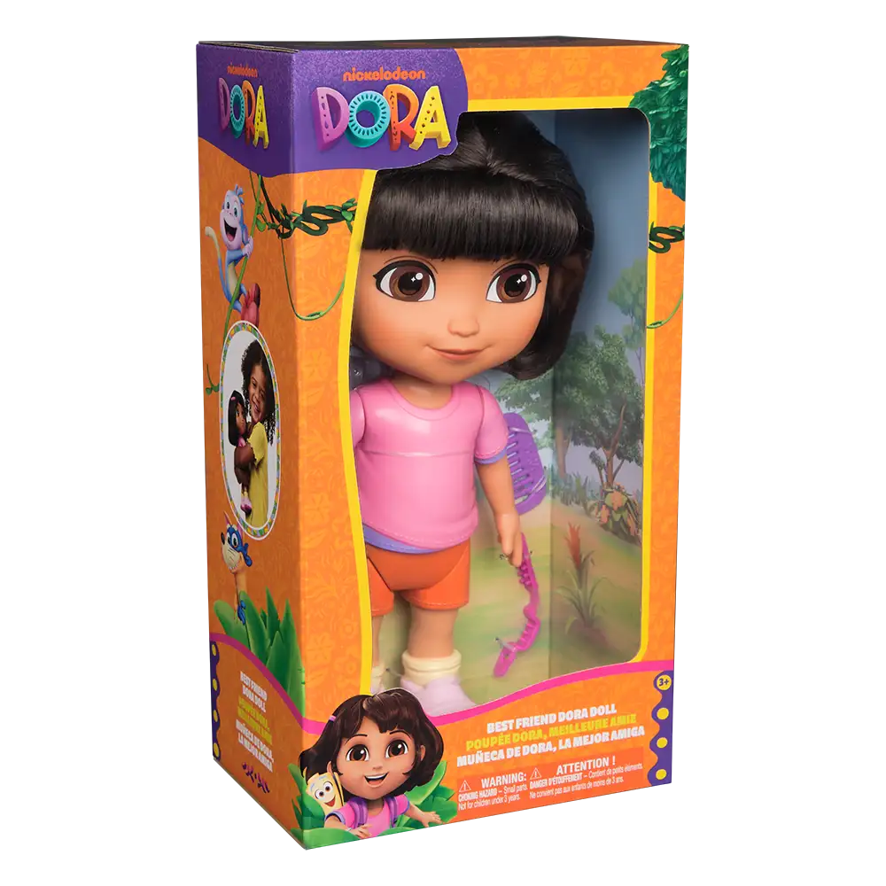 Dora la Exploradora – muñeca "Mi mejor amiga" 30 cm con cabello peinable | 3+ años