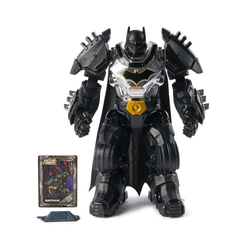 DC Metal Force Batman – figura coleccionable XL de 30 cm con acabado metálico | +4 años