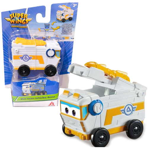 Super Wings Rover Set de Vehículos Construibles