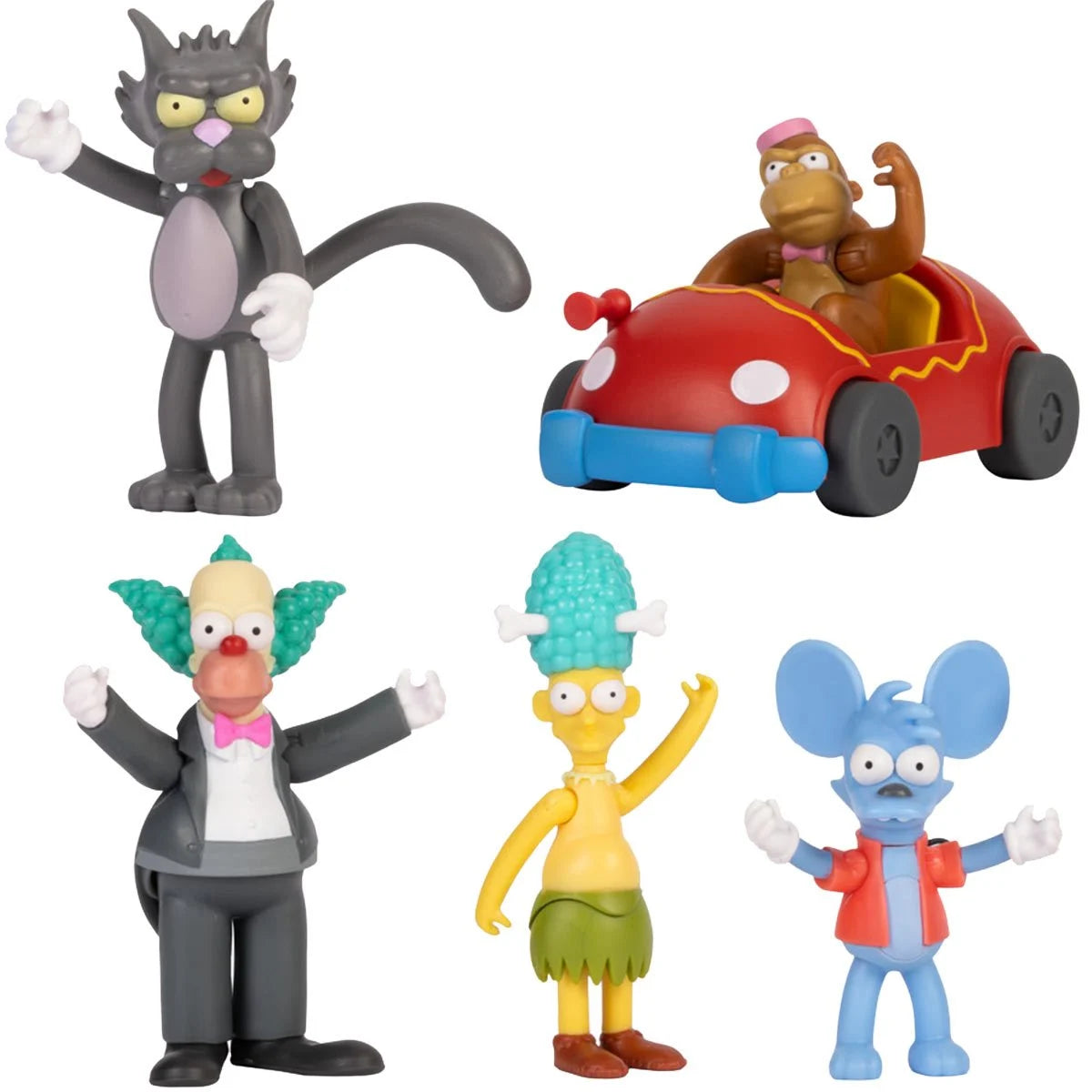 Los Simpson – multipack El Show de Krusty el Payaso, 6 piezas 2.5 pulgadas | 4+ años