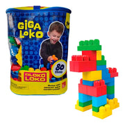 GIGA LOKO BLOKO LOKO NIÑO 80 PZAS