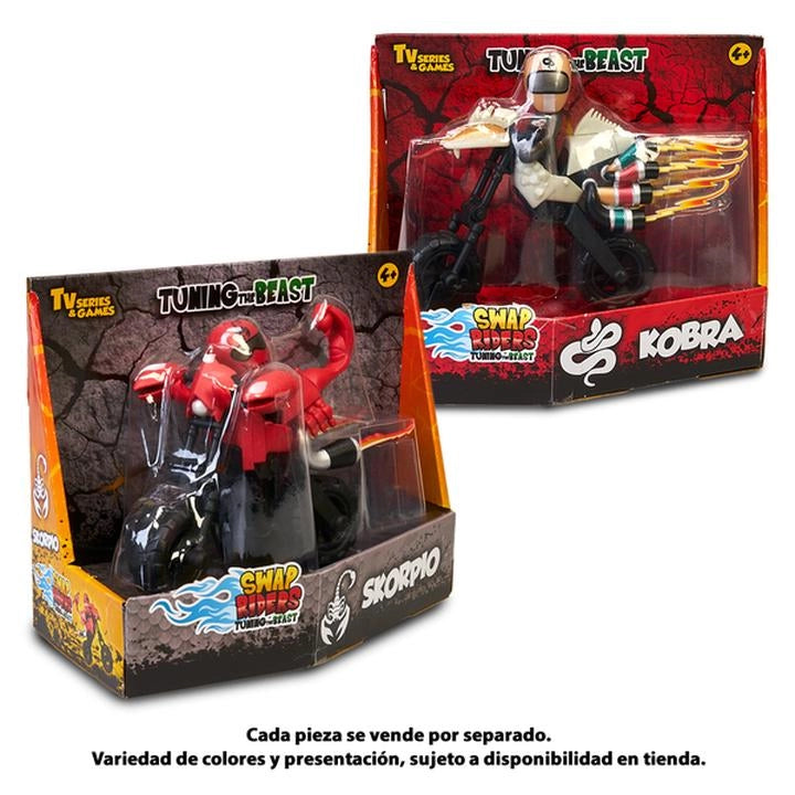 Swap Riders Moto (modelo surtido Kobra / Skorpio) - Famosa