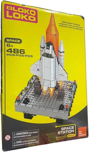 Bloko Loko Estación Espacial - Set de Construcción 350 Piezas
