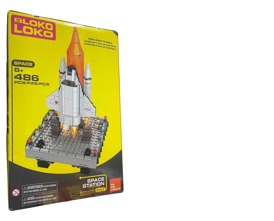 Bloko Loko Estación Espacial - Set de Construcción 350 Piezas