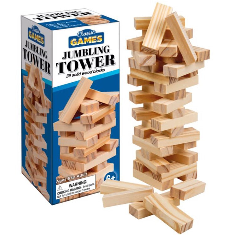 Torre de Equilibrio de Madera Spin Master