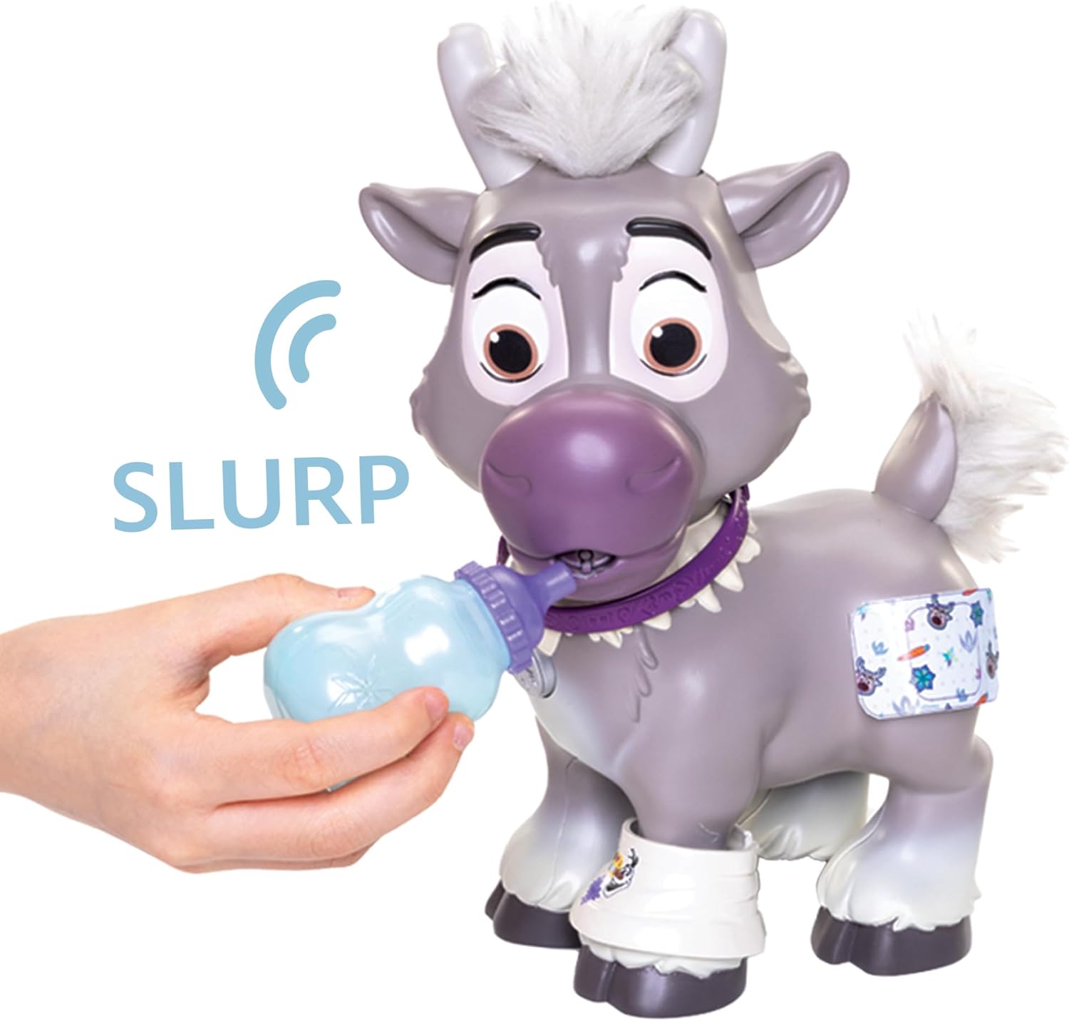 Disney Frozen Sven Care Kit – Set de Cuidado del Reno con Accesorios Interactivos | +3 años