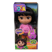 Dora la Exploradora - Muñeca Canta y Explora con Sonidos y Frases Bilingües 30 cm (Spin Master)