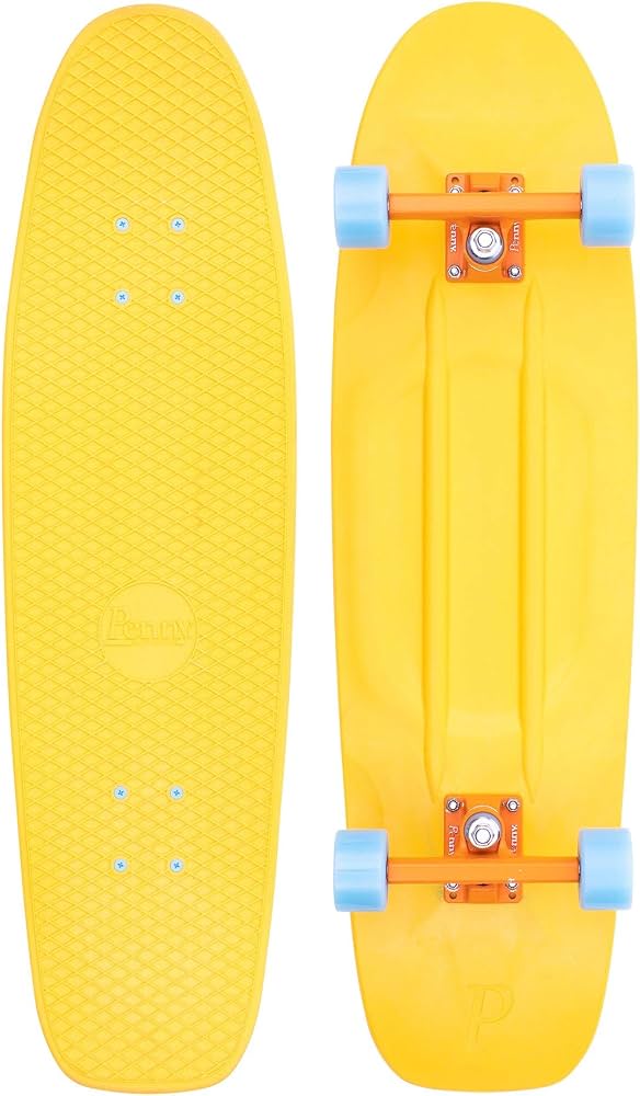 Patineta Penny Monk 22 pulgadas de plástico amarilla