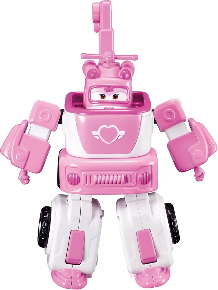 Super Wings Dizzy Vehículo de Construcción Transformable (281 piezas)