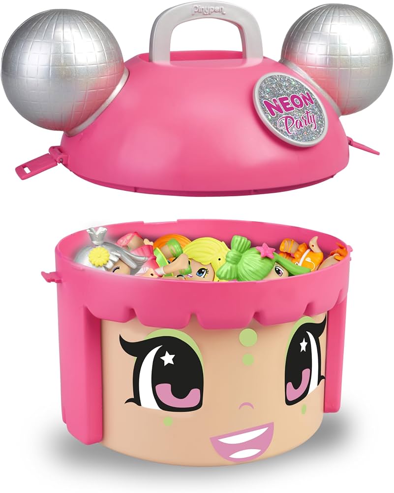 Pinypon Mix & Match Contenedor Fiesta Neón (Neon Party)
