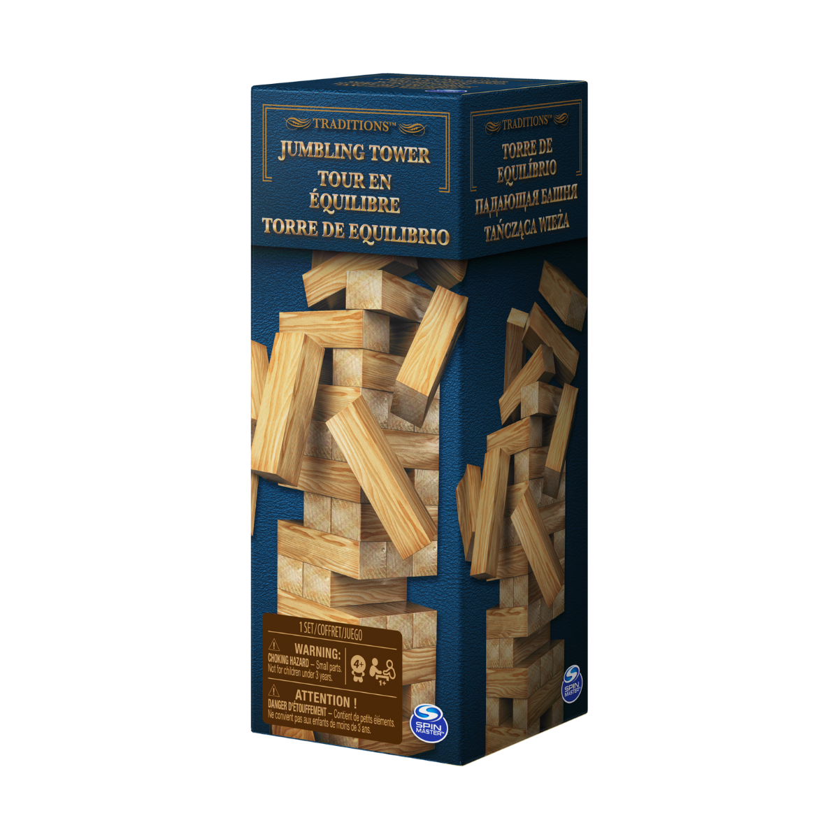 Torre de Equilibrio de Madera Spin Master