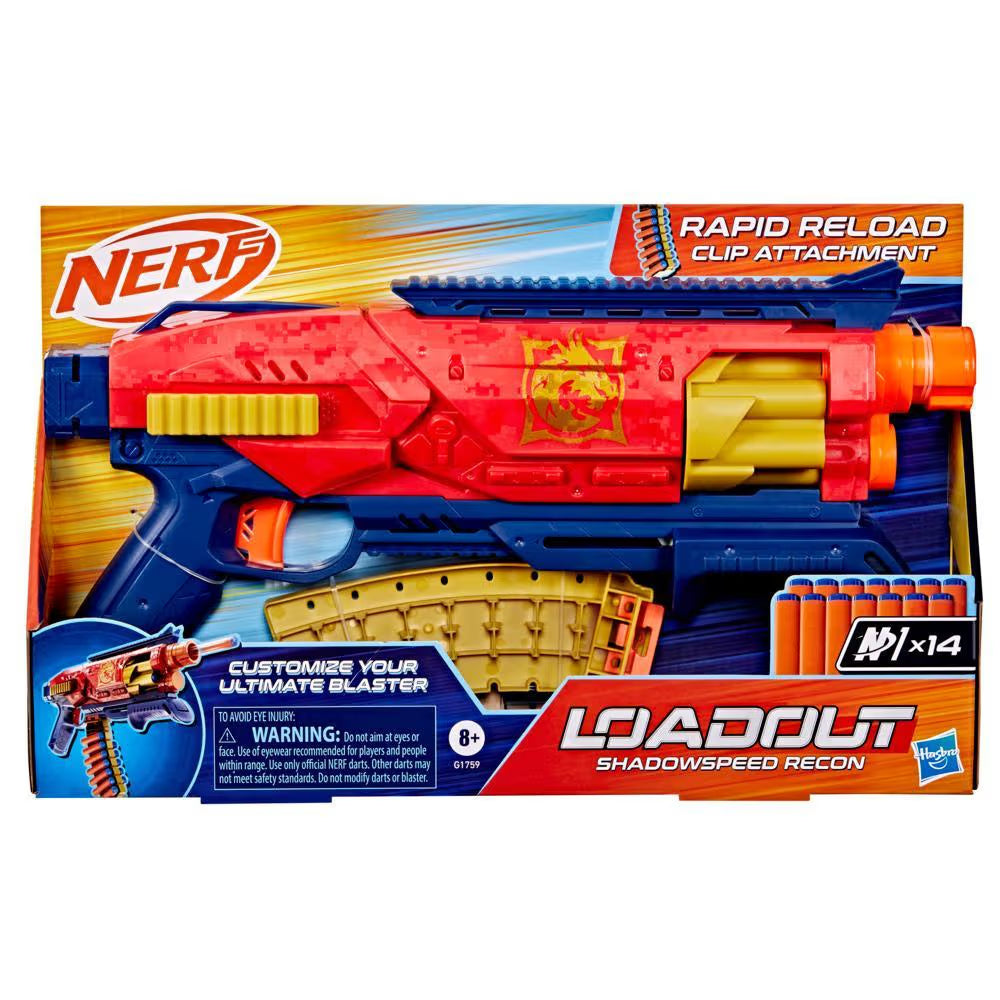 Nerf Loadout Shadowspeed Recon Lanzador