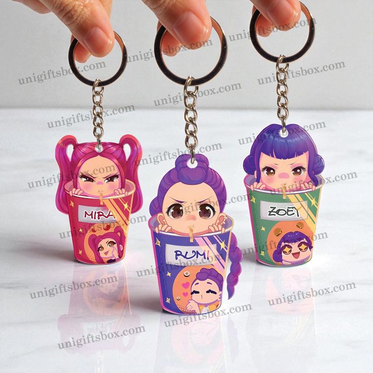 Guerreras K-Pop (KPop Demon Hunters) Llavero Coleccionable (Surtido)