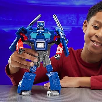 Transformers One Optimus Prime (Orion Pax) Figura y Máscara Convertible 2 en 1