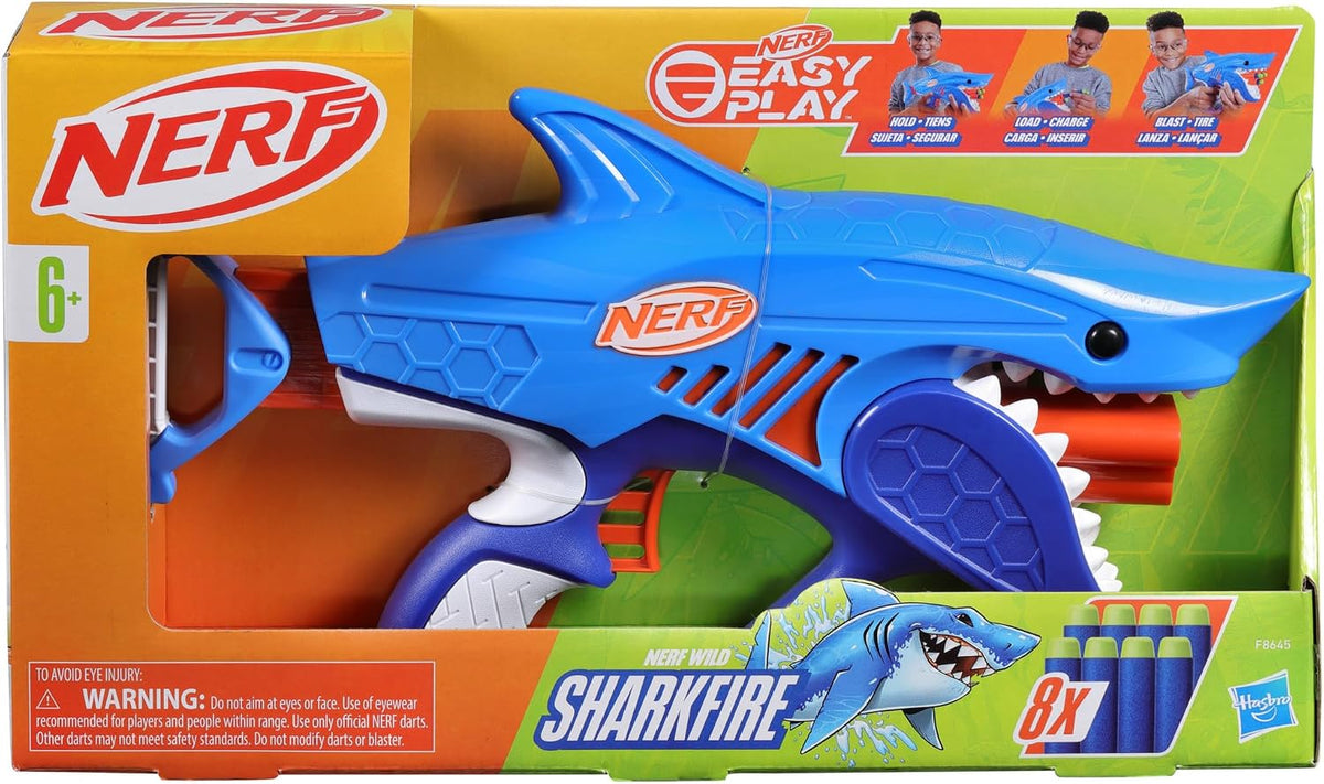 NERF TIBURON SALVAJE LANZADOR DE DARDOS