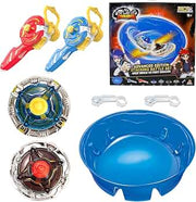Infinity Nado Peonza Doble Metal con Lanzador Magnético de Doble Giro (Modelos Surtidos)