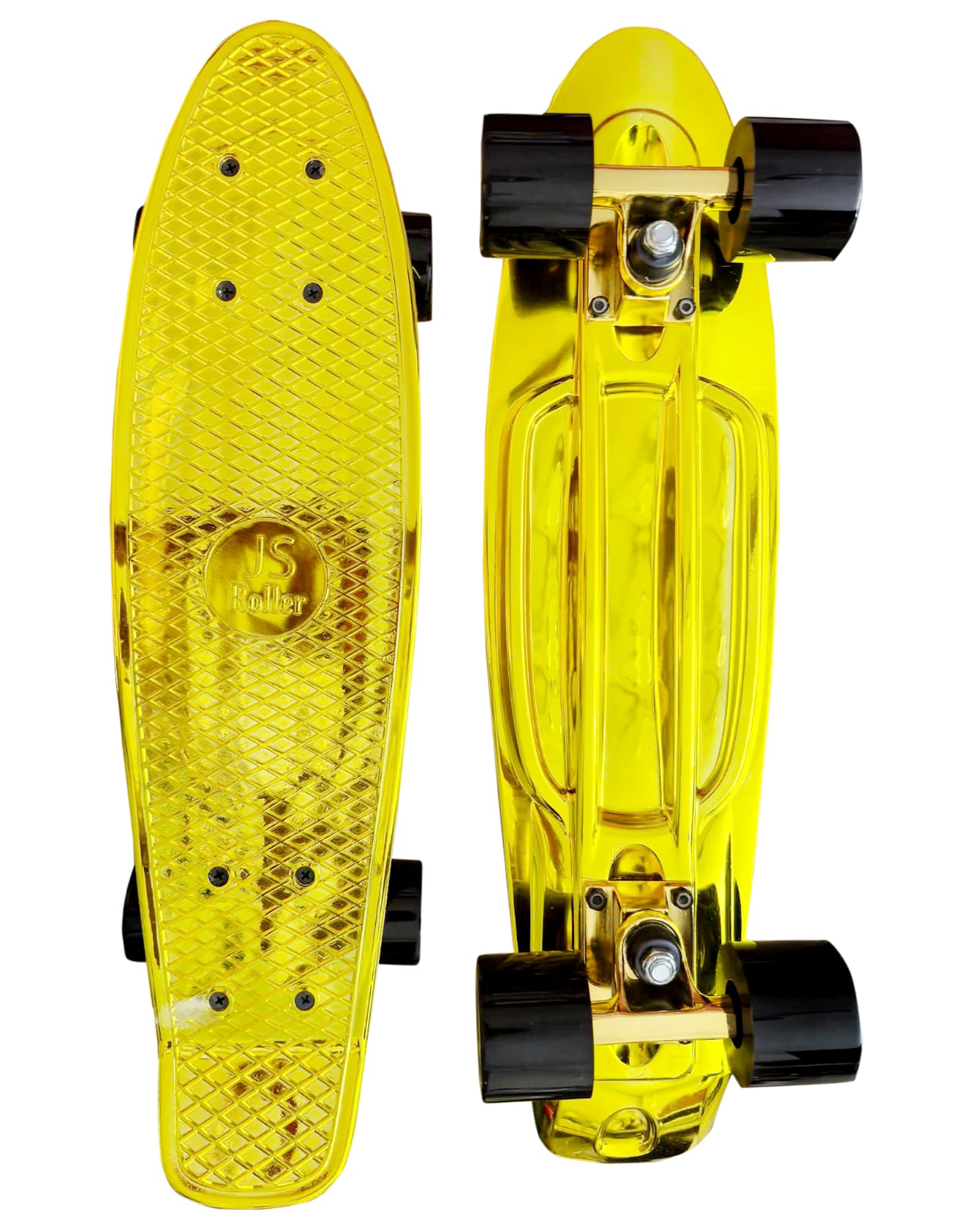 Patineta Penny Monk 22 pulgadas de plástico amarilla