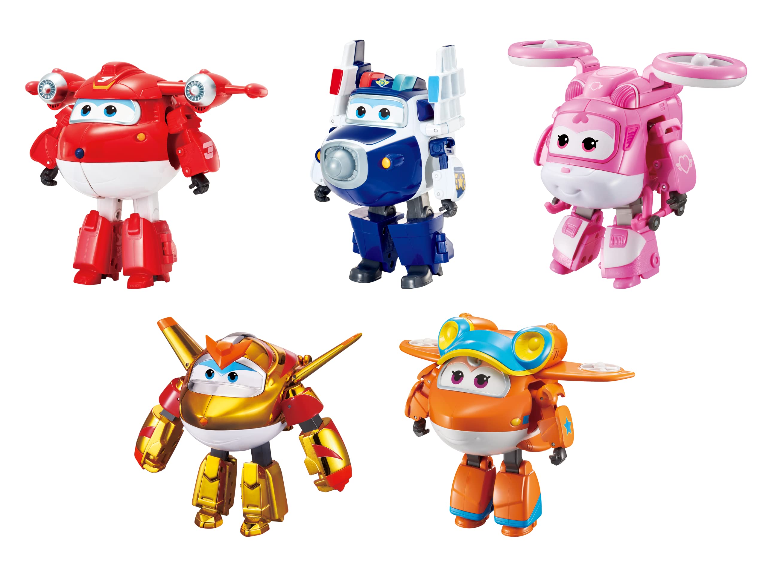 Super Wings Jett Vehículo de Construcción Transformable (293 piezas)