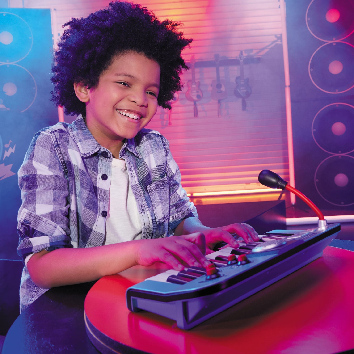 Little Tikes My Real Jam – teclado de juguete con micrófono y Bluetooth | 3+ años