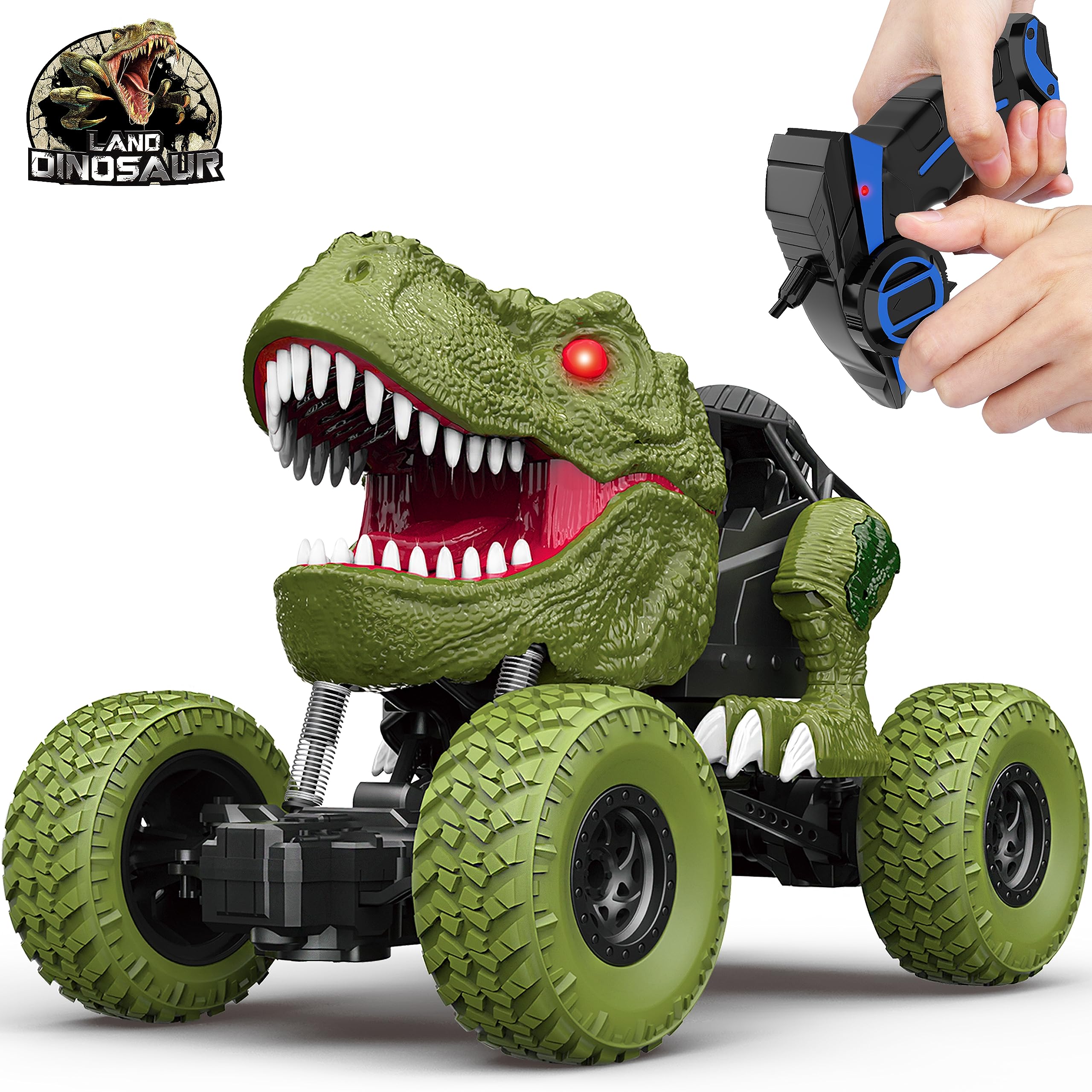 Vehículo Radio Control Dinosaurio Grande Land Dinosaur