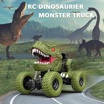 Vehículo Radio Control Dinosaurio Grande Land Dinosaur