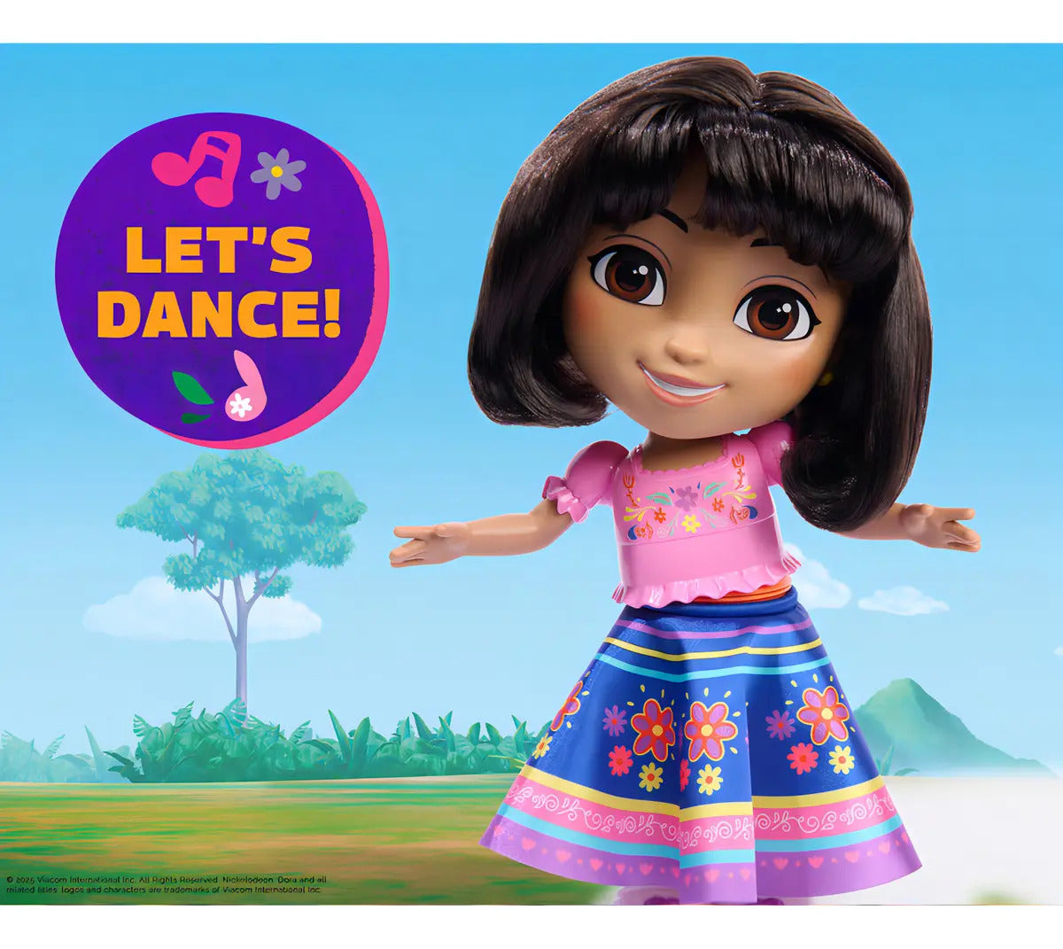 Dora Baila Conmigo – muñeca bailarina interactiva con música y frases bilingües | +3 años