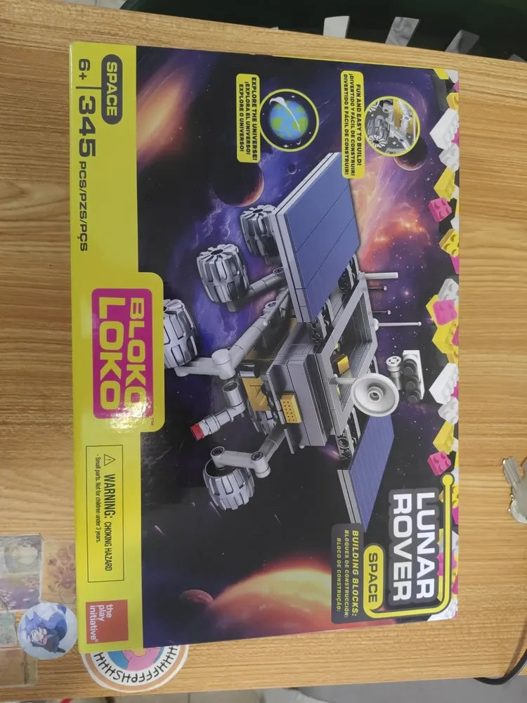 Bloko Loko Space Lunar Rover - Set de Construcción 345 Piezas