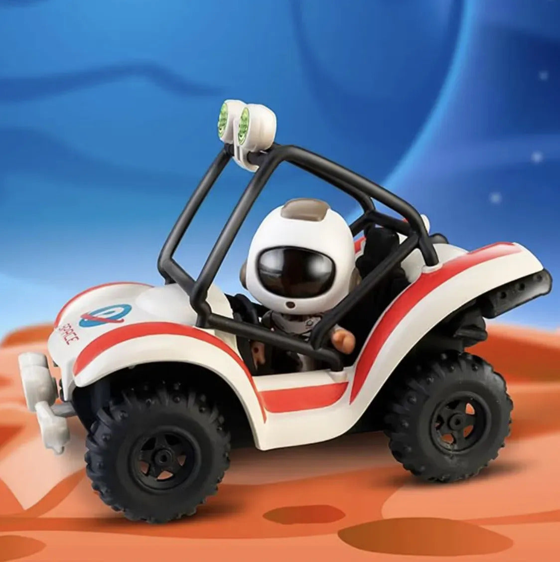 Pinypon Action Mini Buggy Espacial – coche con figura astronauta y 4 accesorios | +4 años