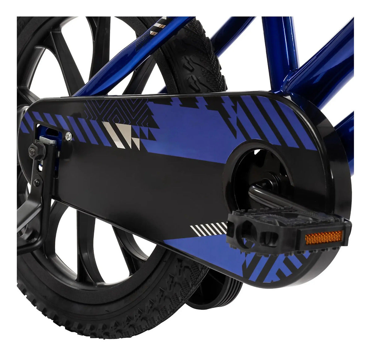 Bicicleta Infantil Huffy MOD X Rodada 16 – Azul con Llantas de Entrenamiento