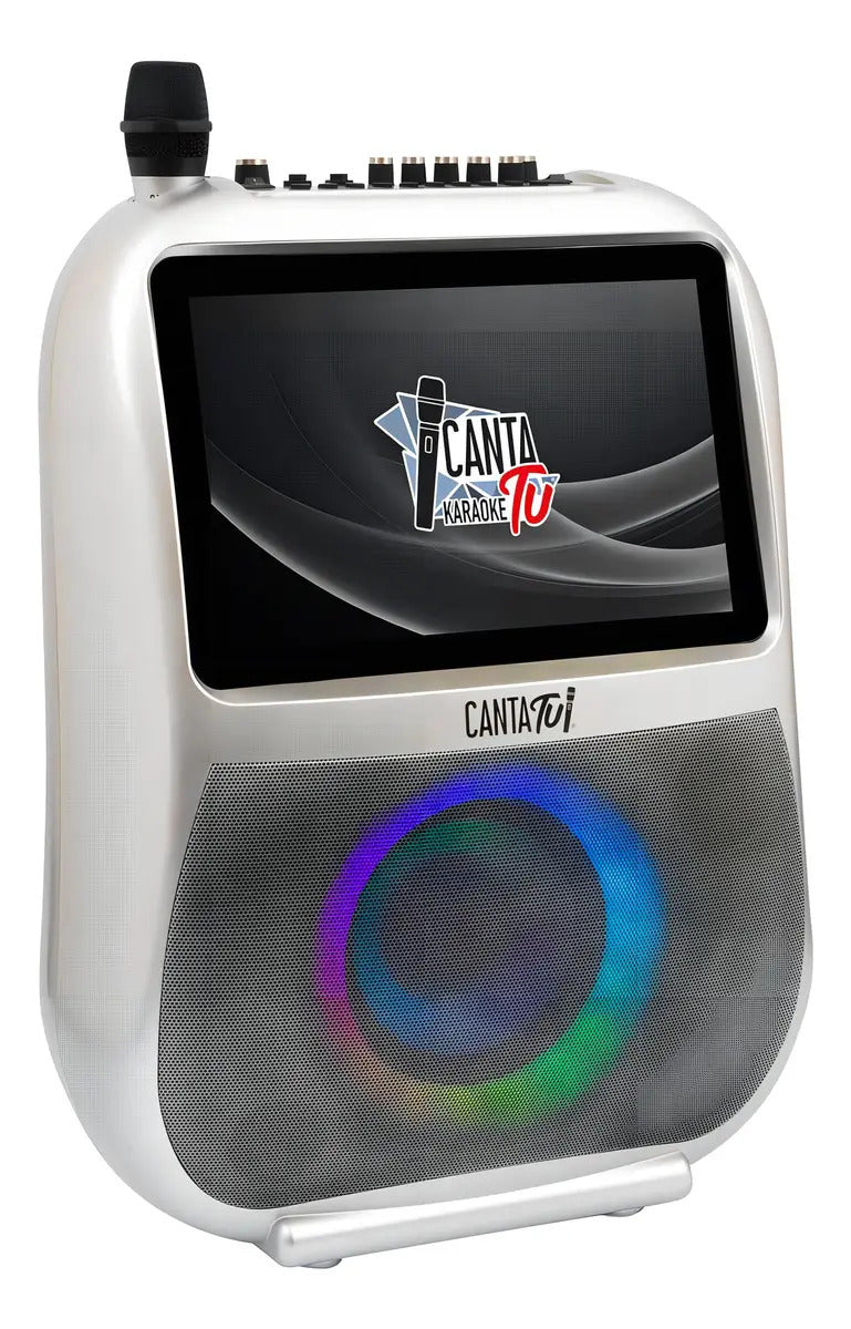 Karaoke portátil Canta Tú CTC22000 color plateado