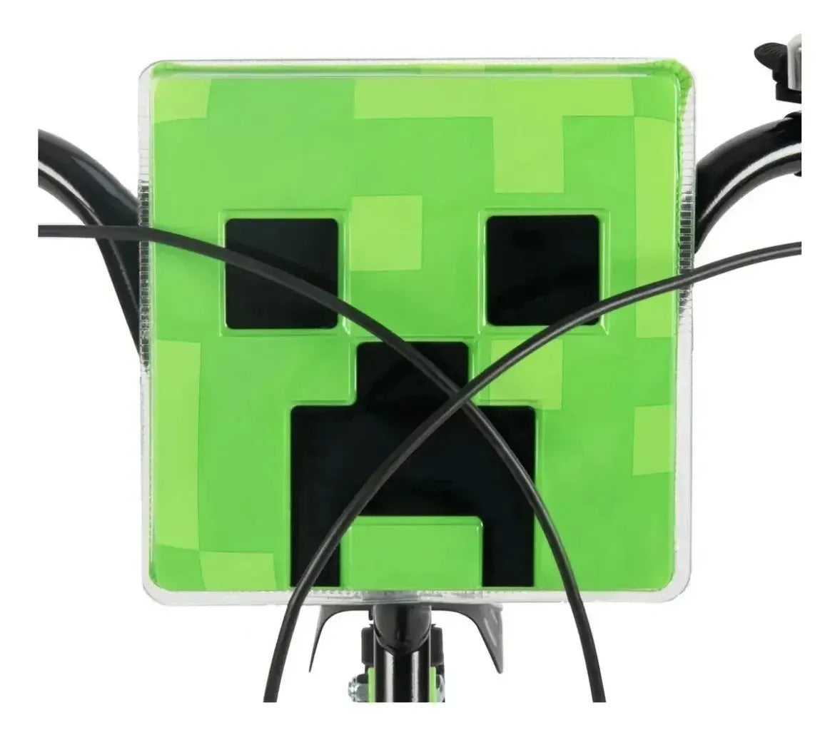 Bicicleta Infantil Huffy Minecraft Rodada 16 – Verde con Llantas de Entrenamiento