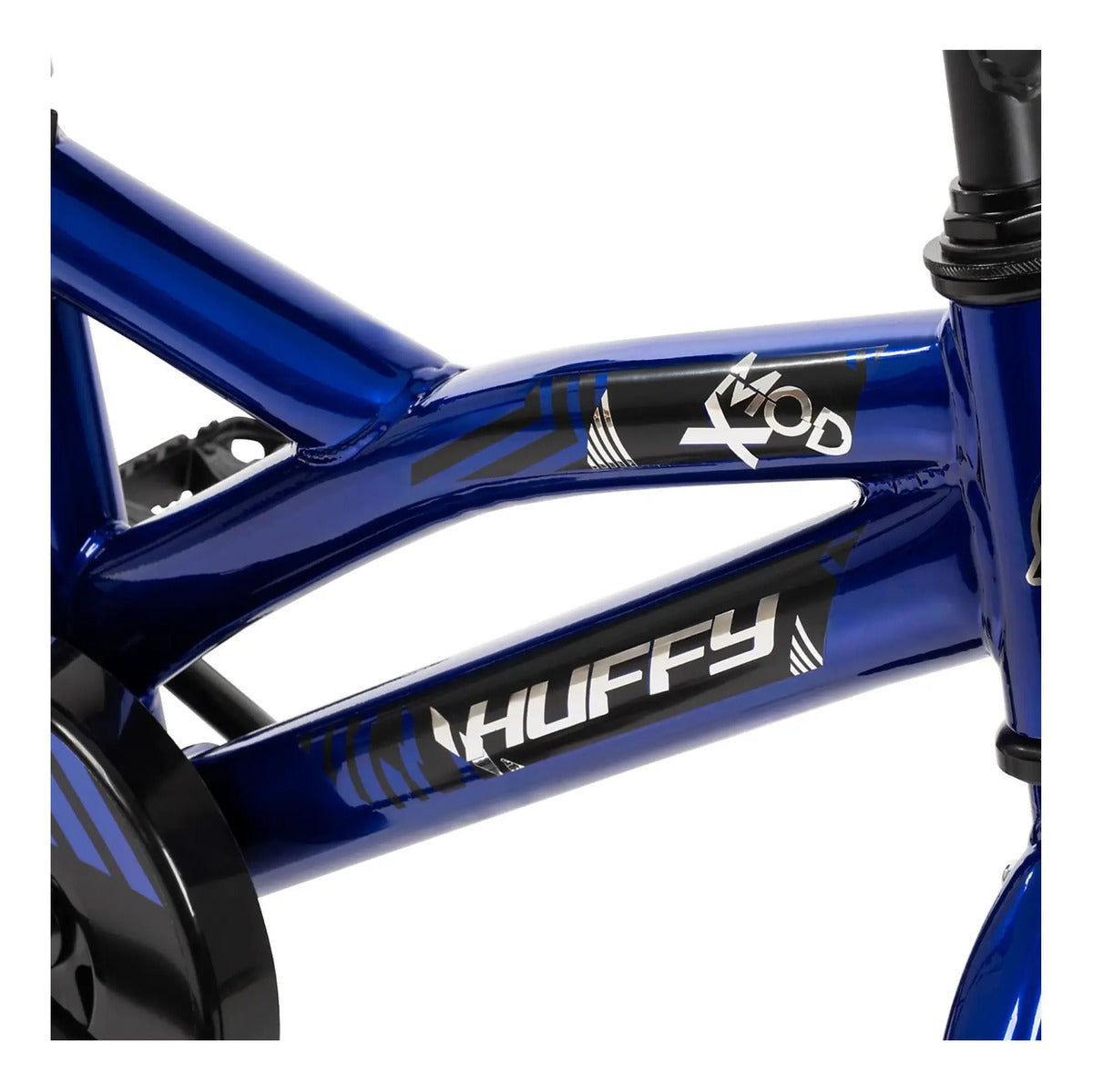 Bicicleta Infantil Huffy MOD X Rodada 16 – Azul con Llantas de Entrenamiento