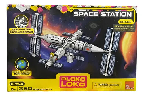Bloko Loko Estación Espacial - Set de Construcción 350 Piezas