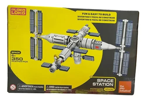 Bloko Loko Estación Espacial - Set de Construcción 350 Piezas