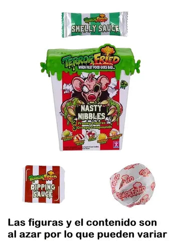 Terror Fried Nuggets Paquete de 2 Figuras Sorpresa